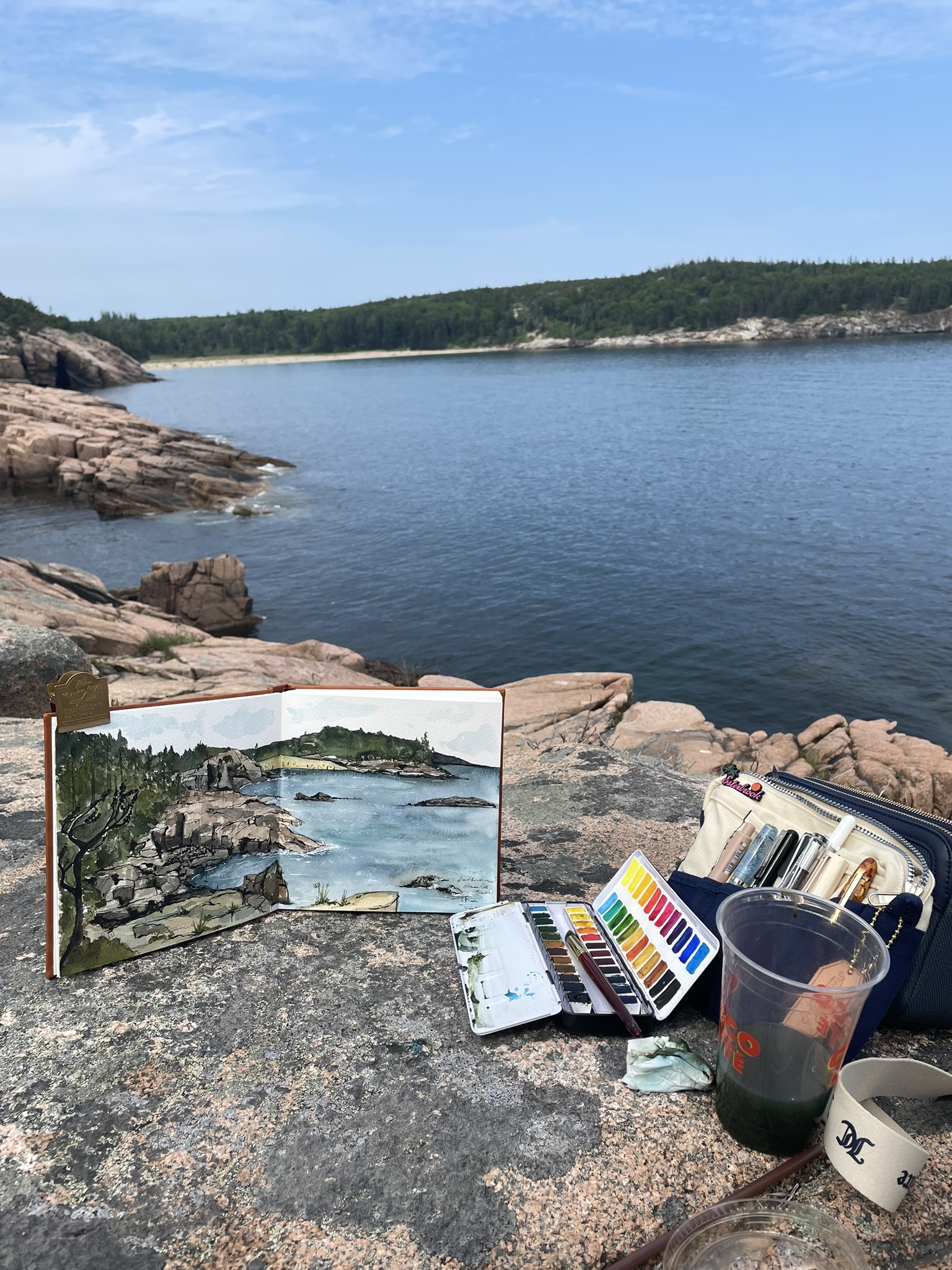 Acadia 2025 Sketchbook Page